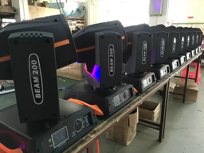 The history of the evolution of beam lights