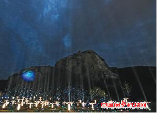 設計與應用數字燈在不同演出場所中的作用效果圖