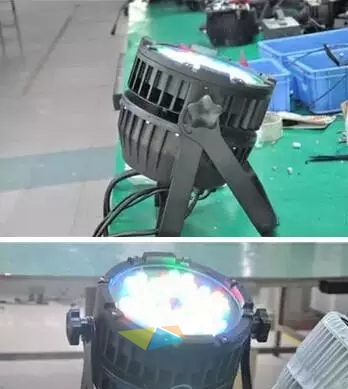 分析舞臺燈光質量優略 產品差異效果圖