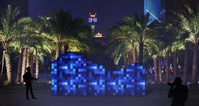 思成燈光見證2017年廣州國際燈光節效果圖