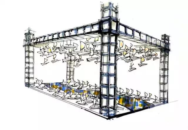 思成燈光見證2017年廣州國際燈光節效果圖
