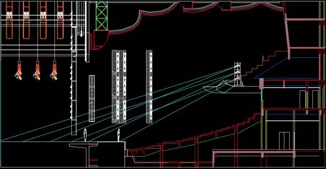 舞臺燈光精準定位設計與分析效果圖