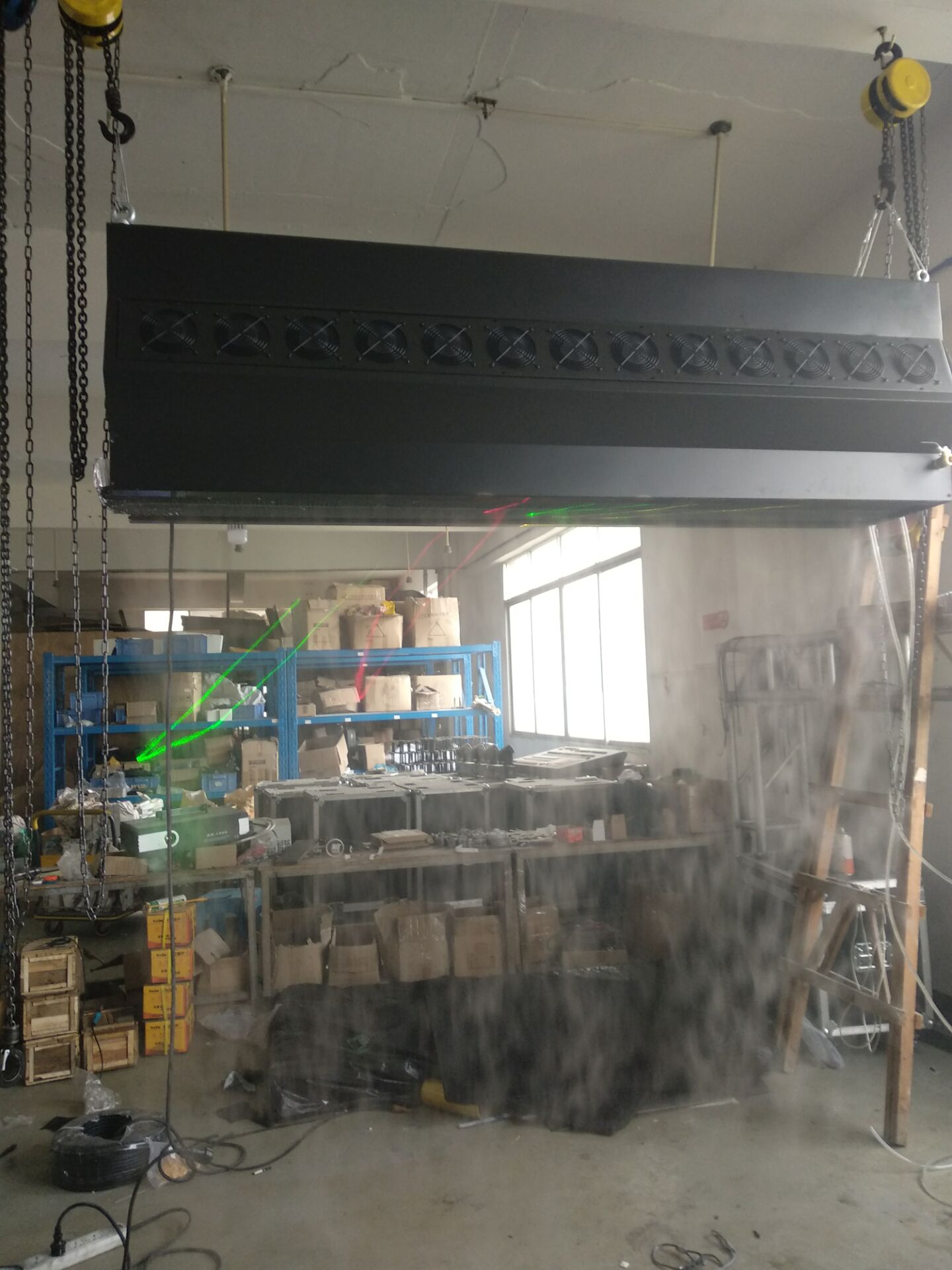 全新上市升級六代霧屏老化測試調試效果圖